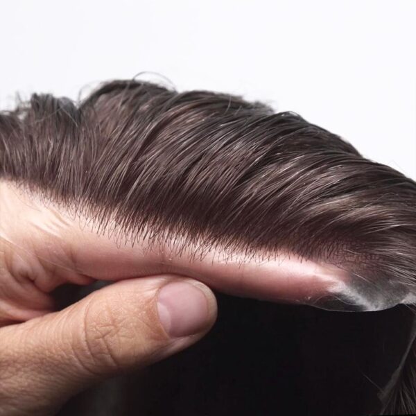 HS25V-0.03mm-Ultra-Thin-Skin-Cheveux-système-avec-boucles-en-V-tout-sur-4