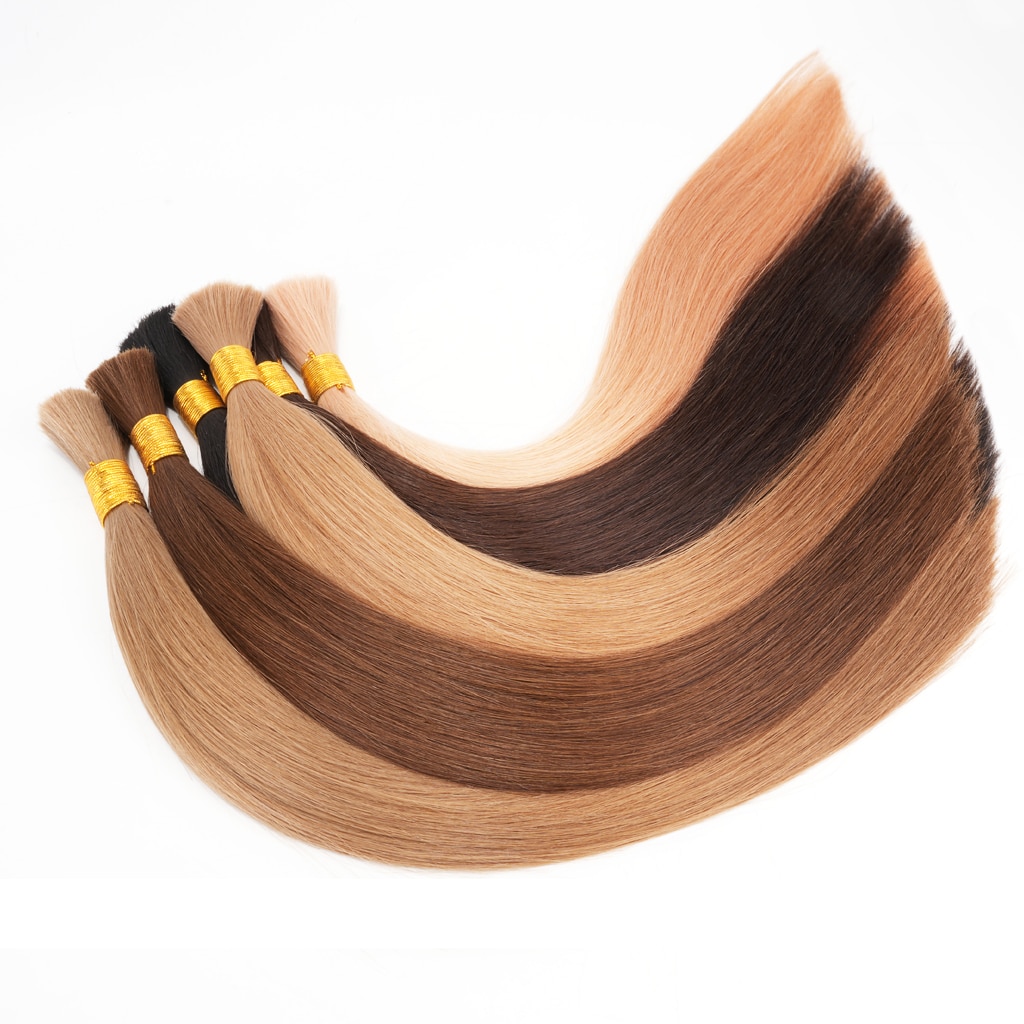 Bulk-Extension de cheveux-Remy-Human-Hair-2