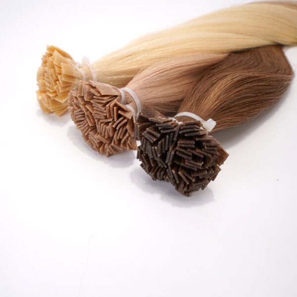 FLAT-TIP Best Keratin Hair Extensions for Women Wholesale (Extensions de cheveux à la kératine pour femmes)