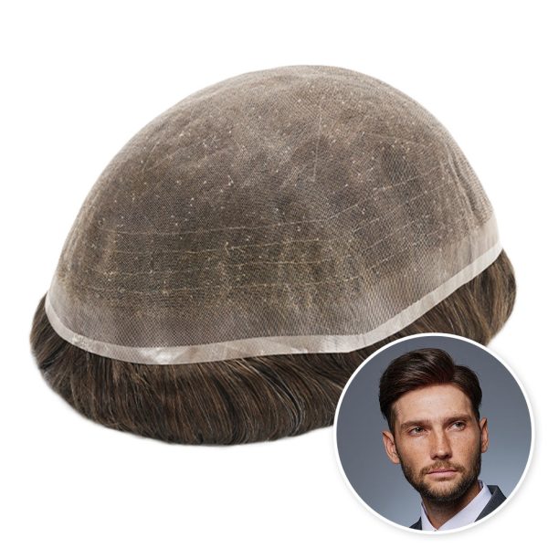 NCON Fine Welded Mono Base Hair System for Wholesale with the underside facing up