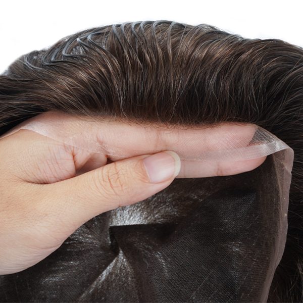 NCON Fine Welded Mono Base Hair System for Wholesale (8)