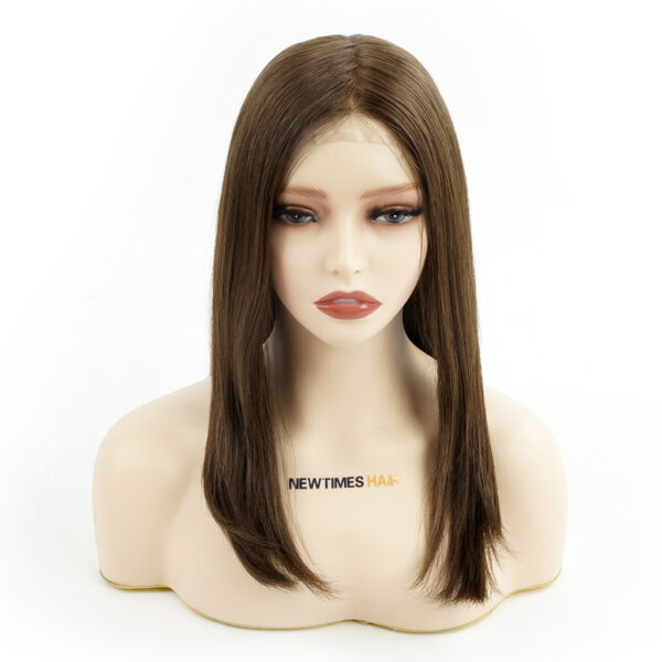 NATALIE Medical Wigs Premium Mongolian Remy Hair pour femmes caucasiennes Newtimes Hair (2)